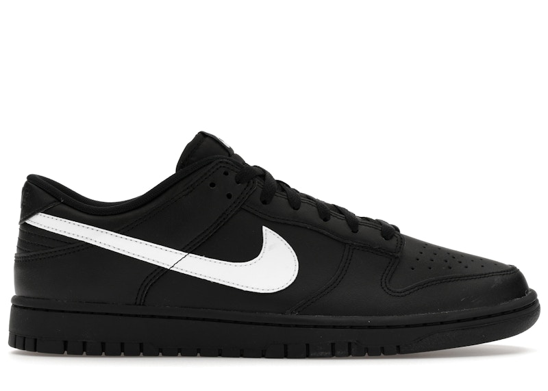 dunk black white stockx