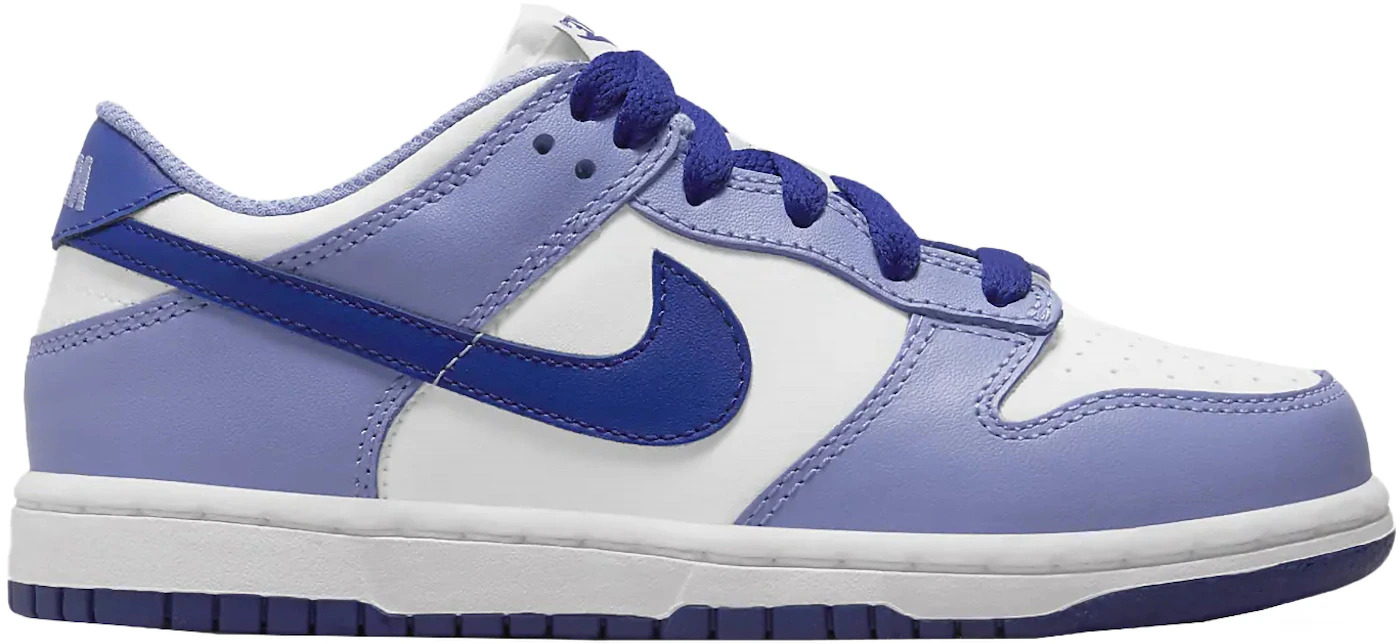 Nike Dunk Low Blueberry (PS) Kids' - DZ4457-100 - US
