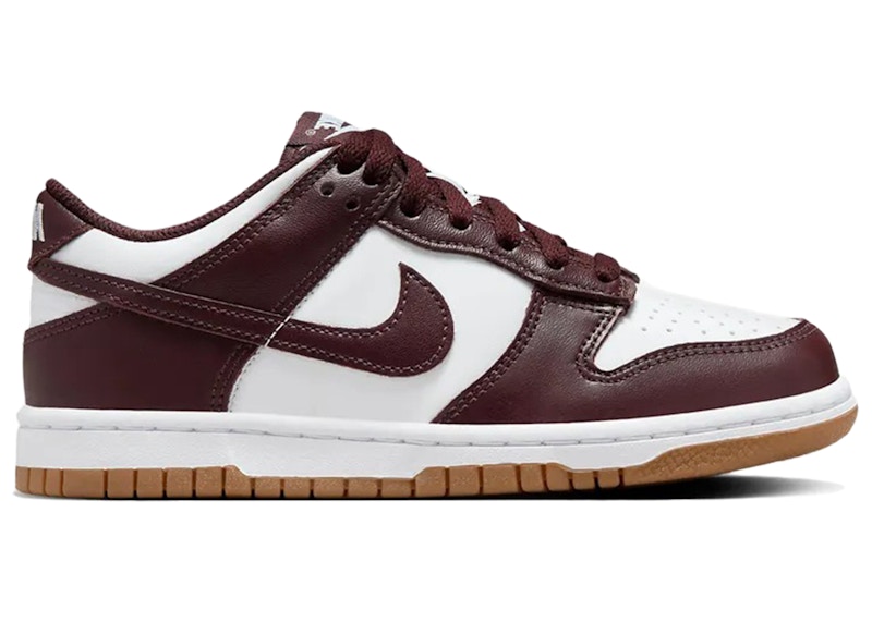 Nike Dunk Low Bordeaux Crush Gum ado Style HJ9282 100 FR