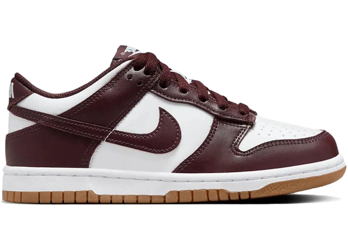 Nike Dunk Low Burgundy Crush Gum (GS) - HJ9282-100 - US