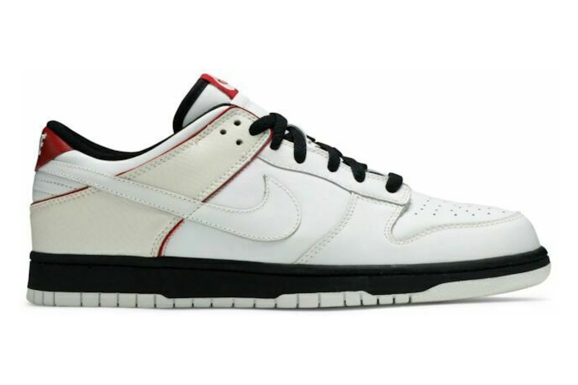 Pre-owned Nike Dunk Low Cl Jordan Pack White In White/black/varsity Red