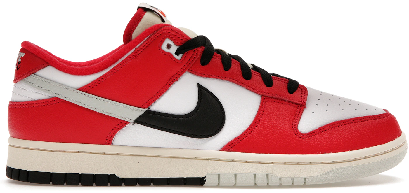 Nike Dunk Low Chicago Split Mens Lifestyle Shoes Red White Limit One Per  DZ2536-600 – Shoe Palace