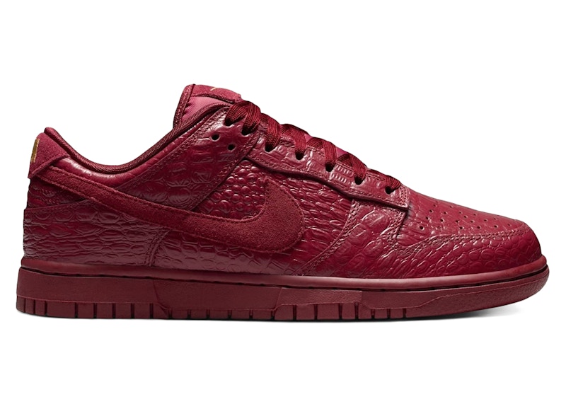 新品未使用Nike WMNS Dunk Low LX Team Red Croc Nike Dunk Low Crocodile Team Red (Women's) - HV4388-600 - US