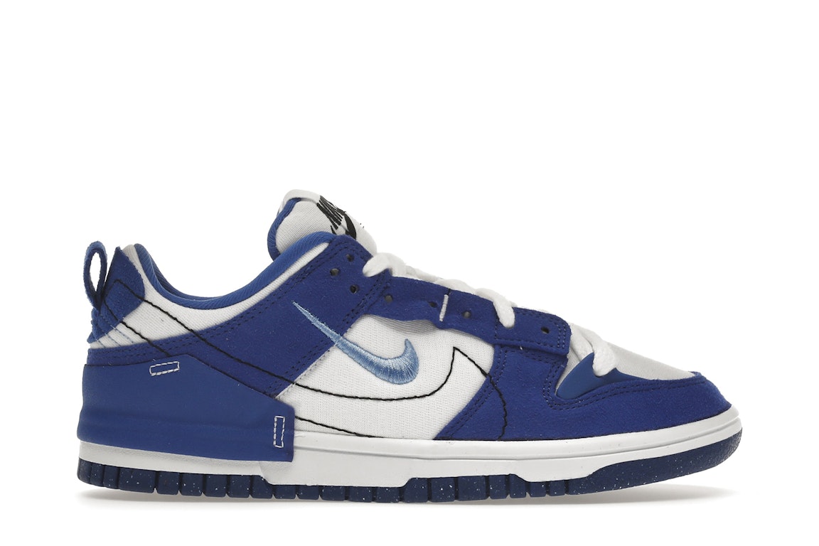 Pre-owned Nike Dunk Low Disrupt 2 White University Blue (women's) In White/university Blue-hyper Royal