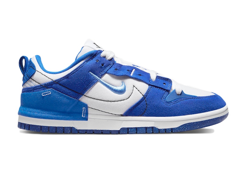 nike dunk low disrupt white blue