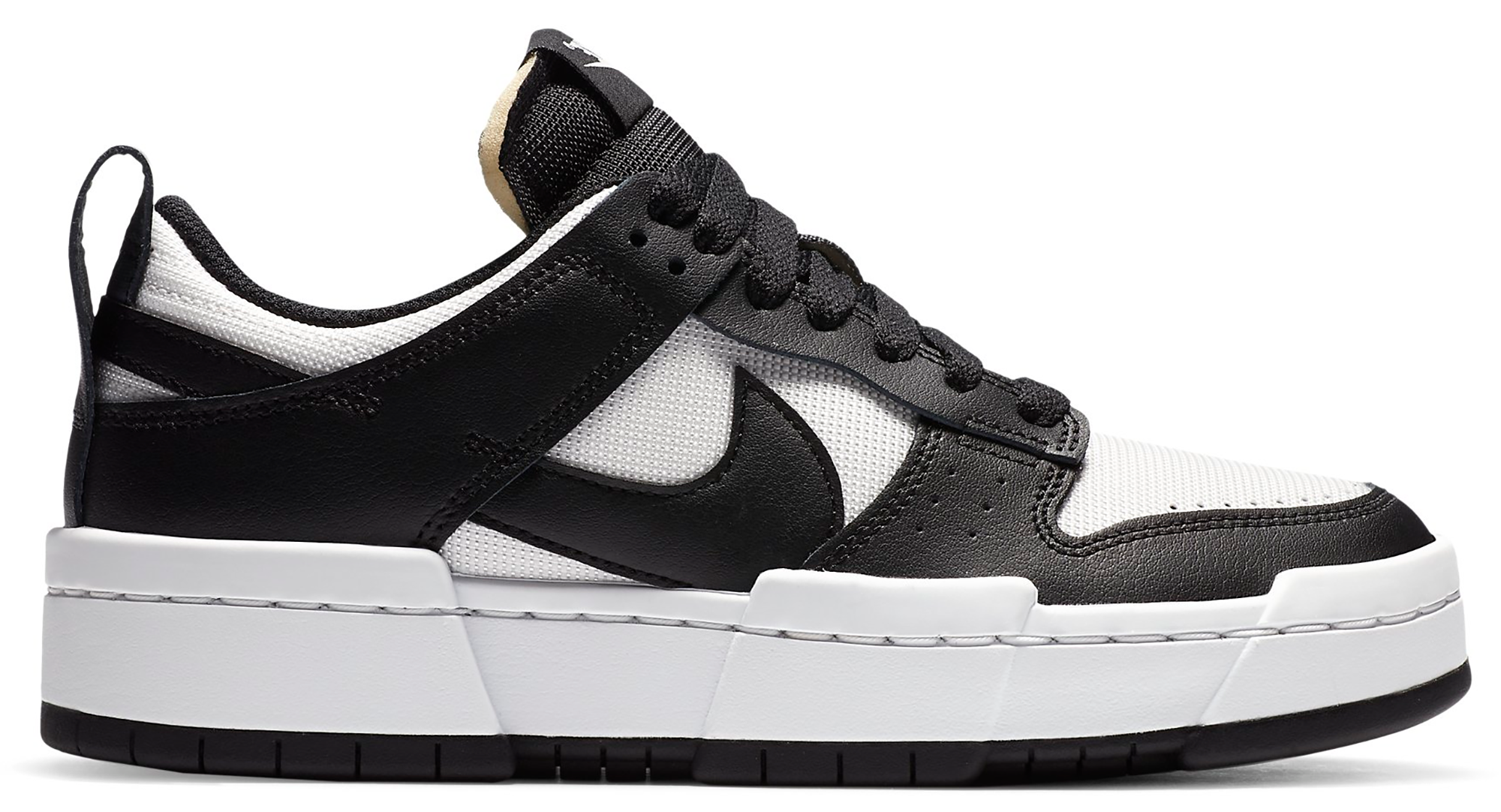 black and white dunk low