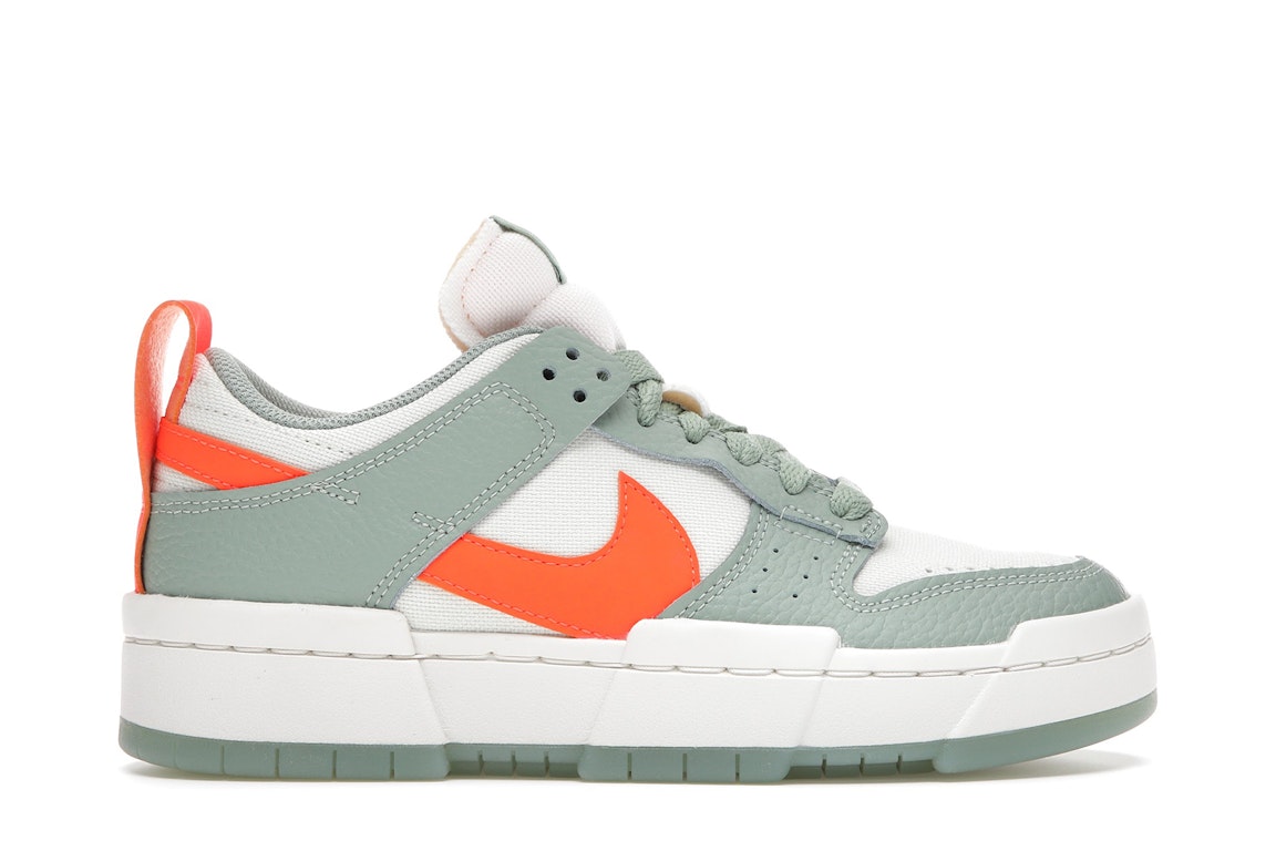 Pre-owned Nike Dunk Low Disrupt Sea Glass Hyper Crimson (women's) In Sea Glass/hyper Crimson/steam