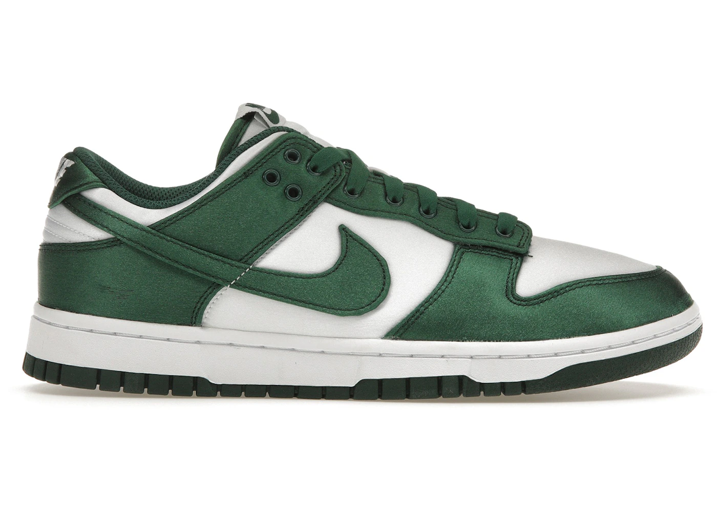 Nike Dunk Low Michigan State Satin (Women's) DX5931-100 GB