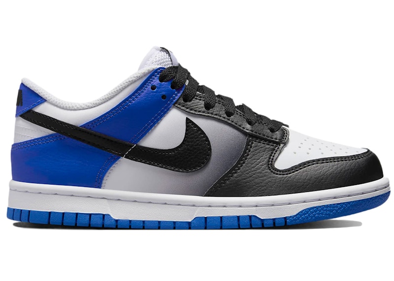 Nike Dunk Low Game Royal White Black GS HJ9209 400 US