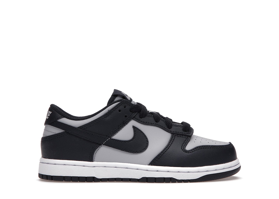 Pre-owned Nike Dunk Low Georgetown (ps) In Midnight Navy/grey-white