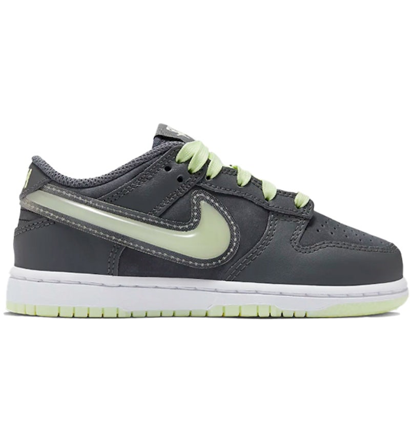 Nike Dunk Low Halloween Iron Grey Glow in the Dark (PS) HQ3241