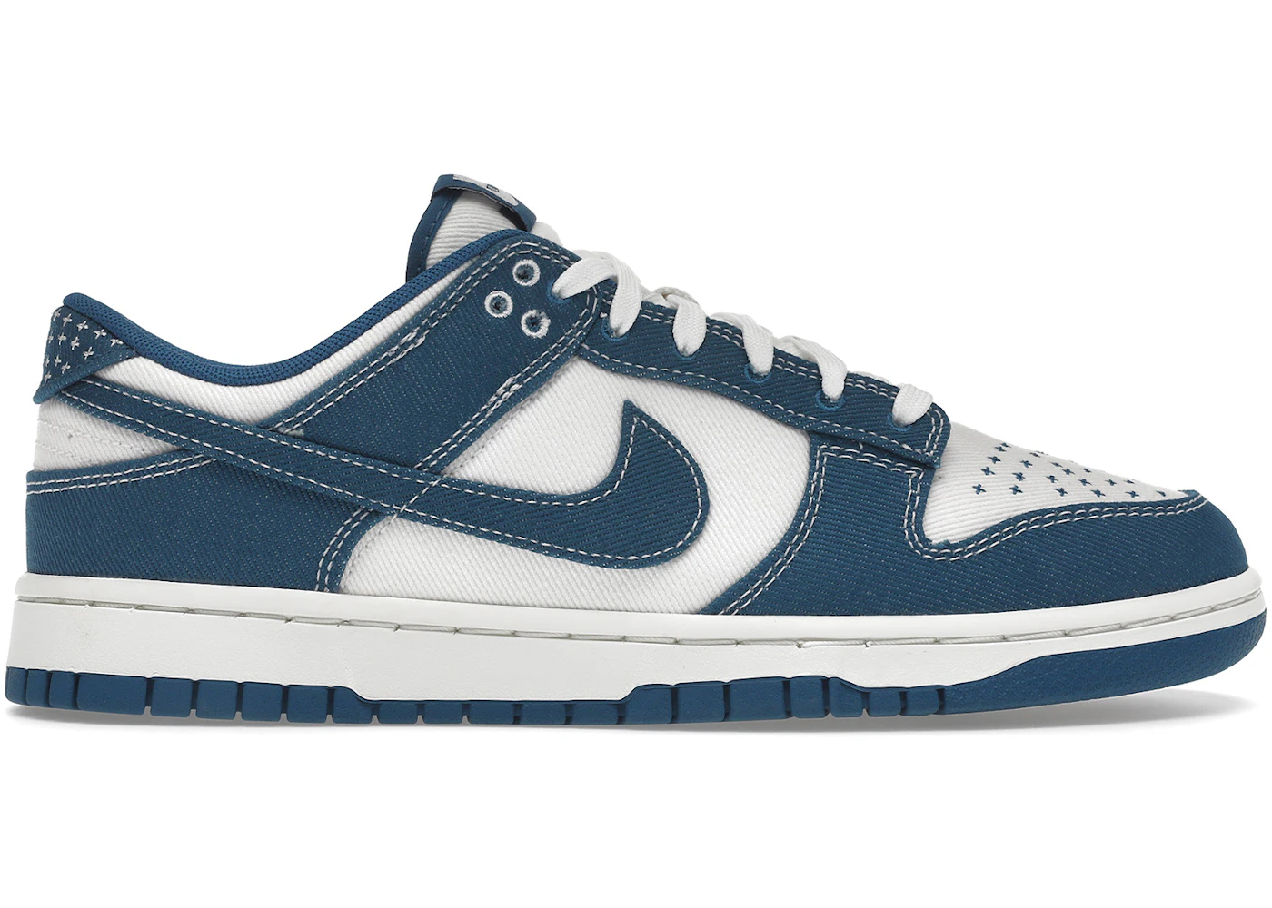 Nike Dunk Low Industrial Blue Sashiko Men's DV0834-101 US