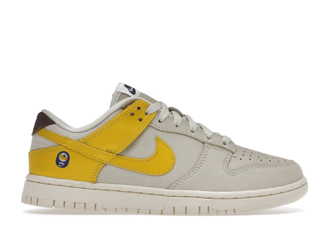 Pre-owned Nike Dunk Low Lx Banana (women's) In Coconut Milk/vivid Sulfur-cacao Wow