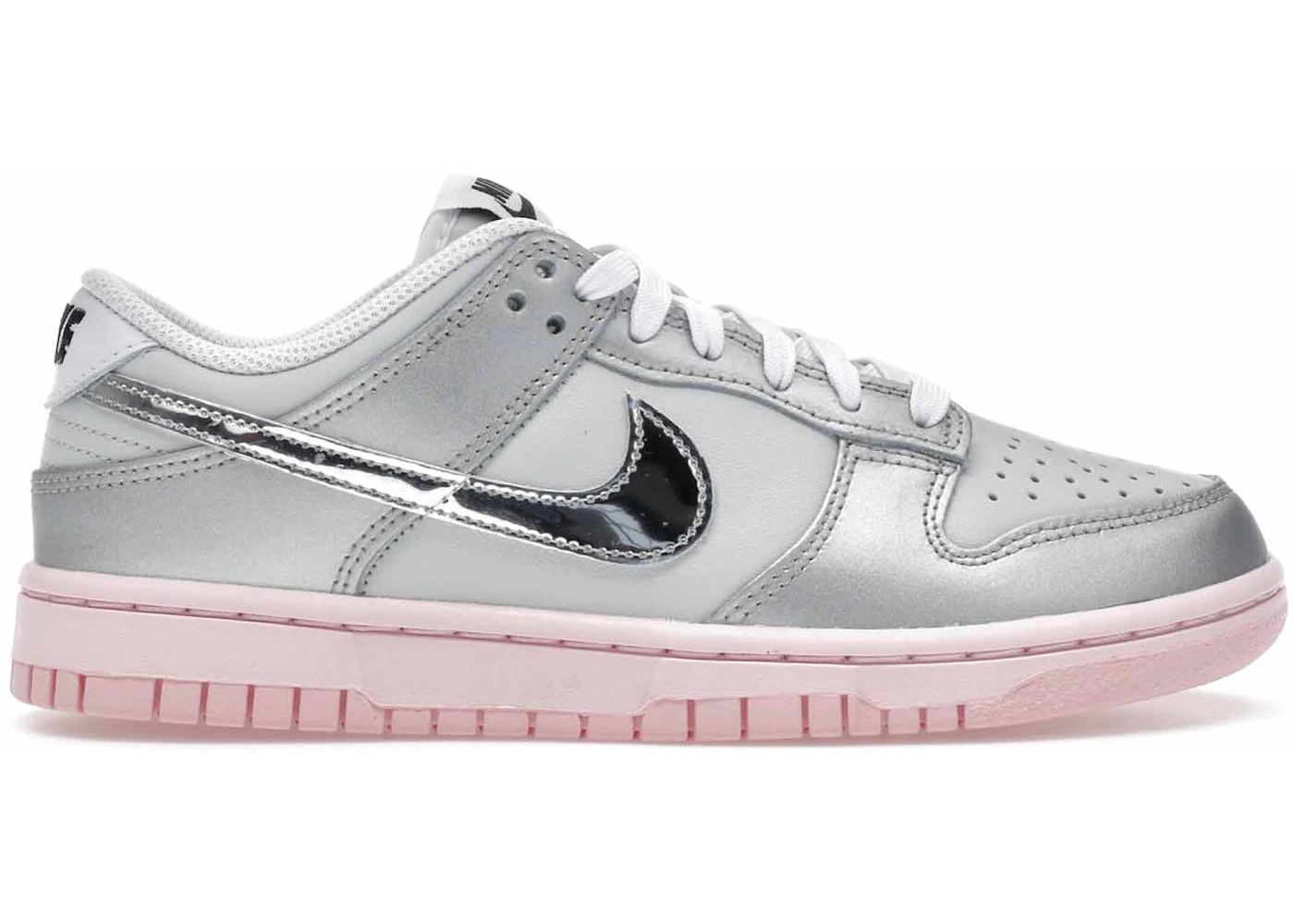 Nike Dunk Low LX Metallic Silver Pink Foam (Women's) HM3698-006 US