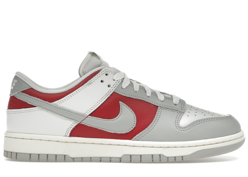 Nike Dunk Low Light Iron Ore Gym Red Men's - HJ9093-030 - US Nike Dunk Low Light Iron Ore Gym Red Men's - HJ9093-030 - US