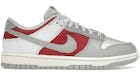 Nike Dunk Low Light Iron Ore Gym Red