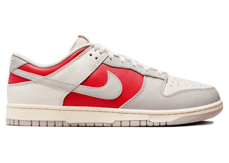 Nike Dunk Low Light Iron Ore Gym Red Men's - HJ9093-030 - US