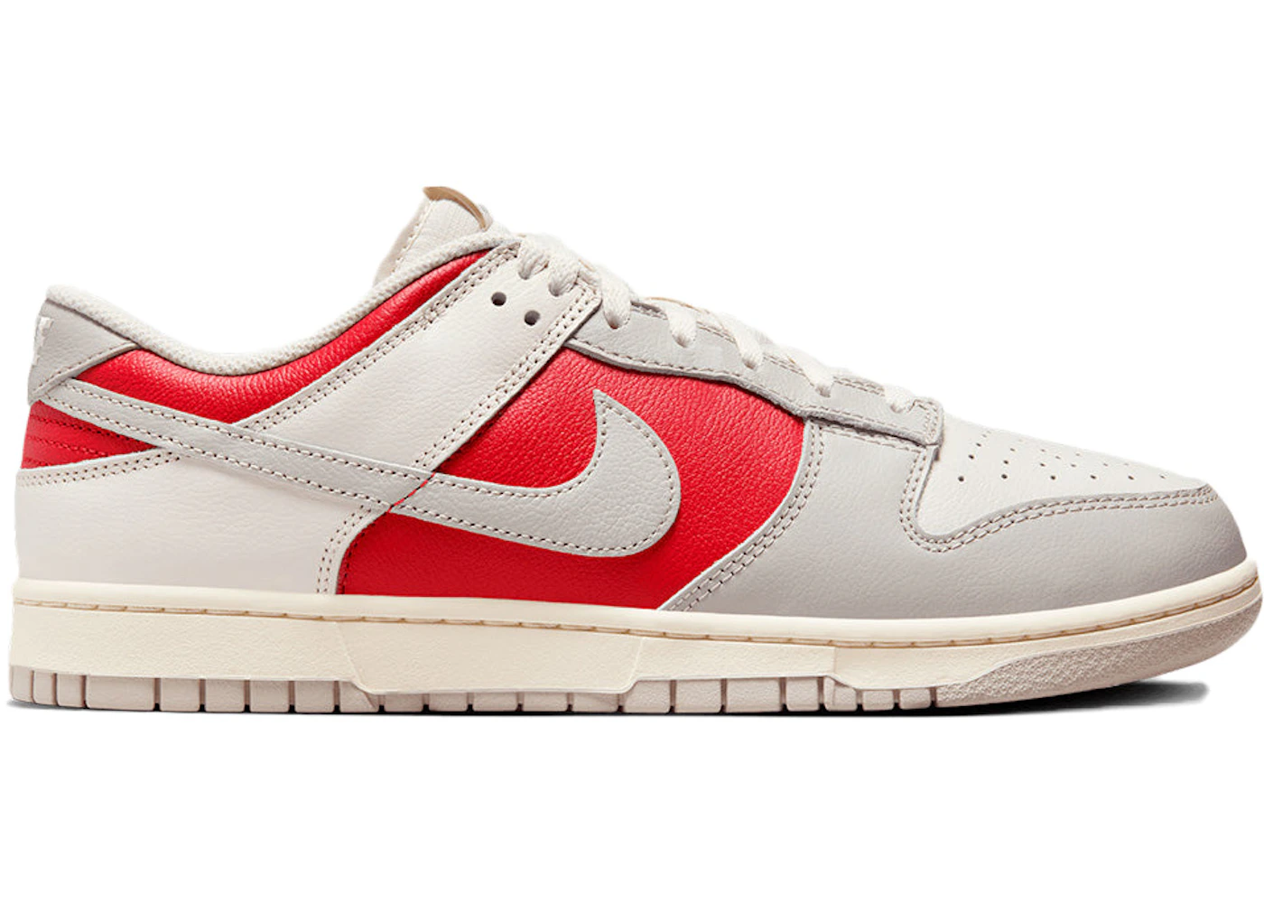 Nike Dunk Low Light Iron Ore Gym Red Men's - HJ9093-030 - US