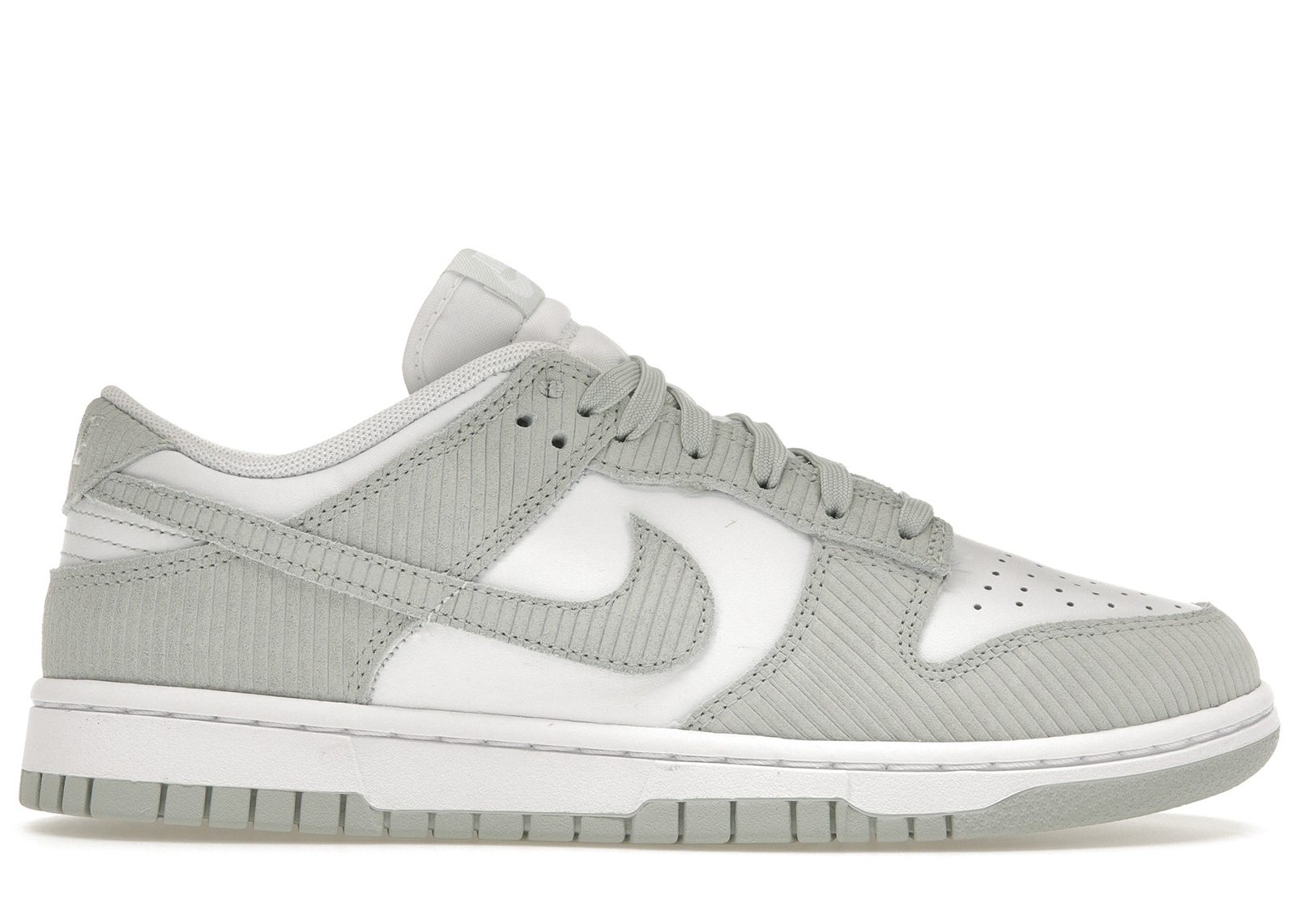 Nike Dunk Low Light Silver Corduroy (Women's)