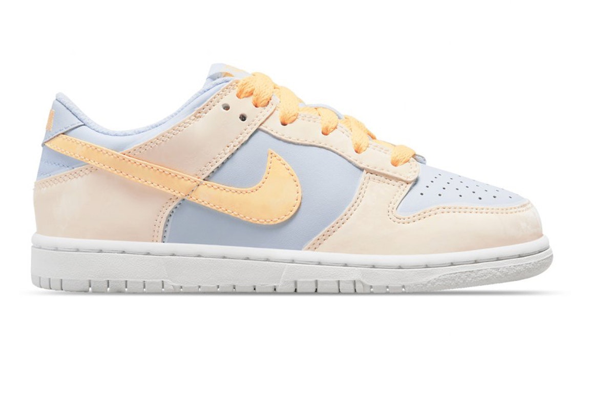 Pre-owned Nike Dunk Low Melon Tint (ps) In Pale Ivory/football Grey/white