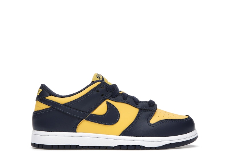 NIKE DUNK LOW LTHR / OW Michigan​ 28.5cm