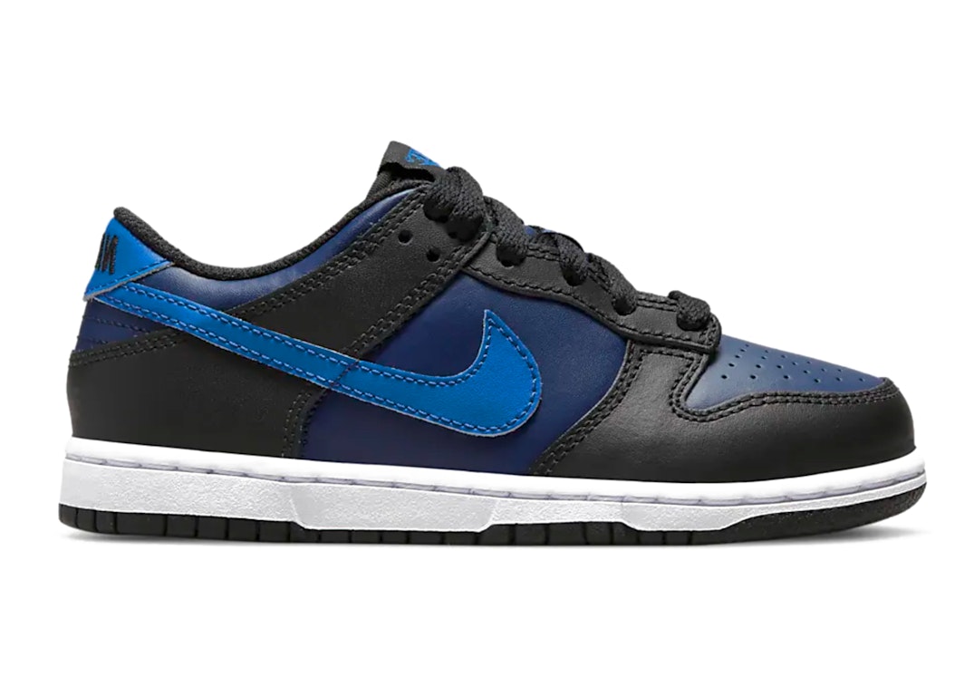 Pre-owned Nike Dunk Low Midnight Navy (ps) In Midnight Navy/black/game Royal