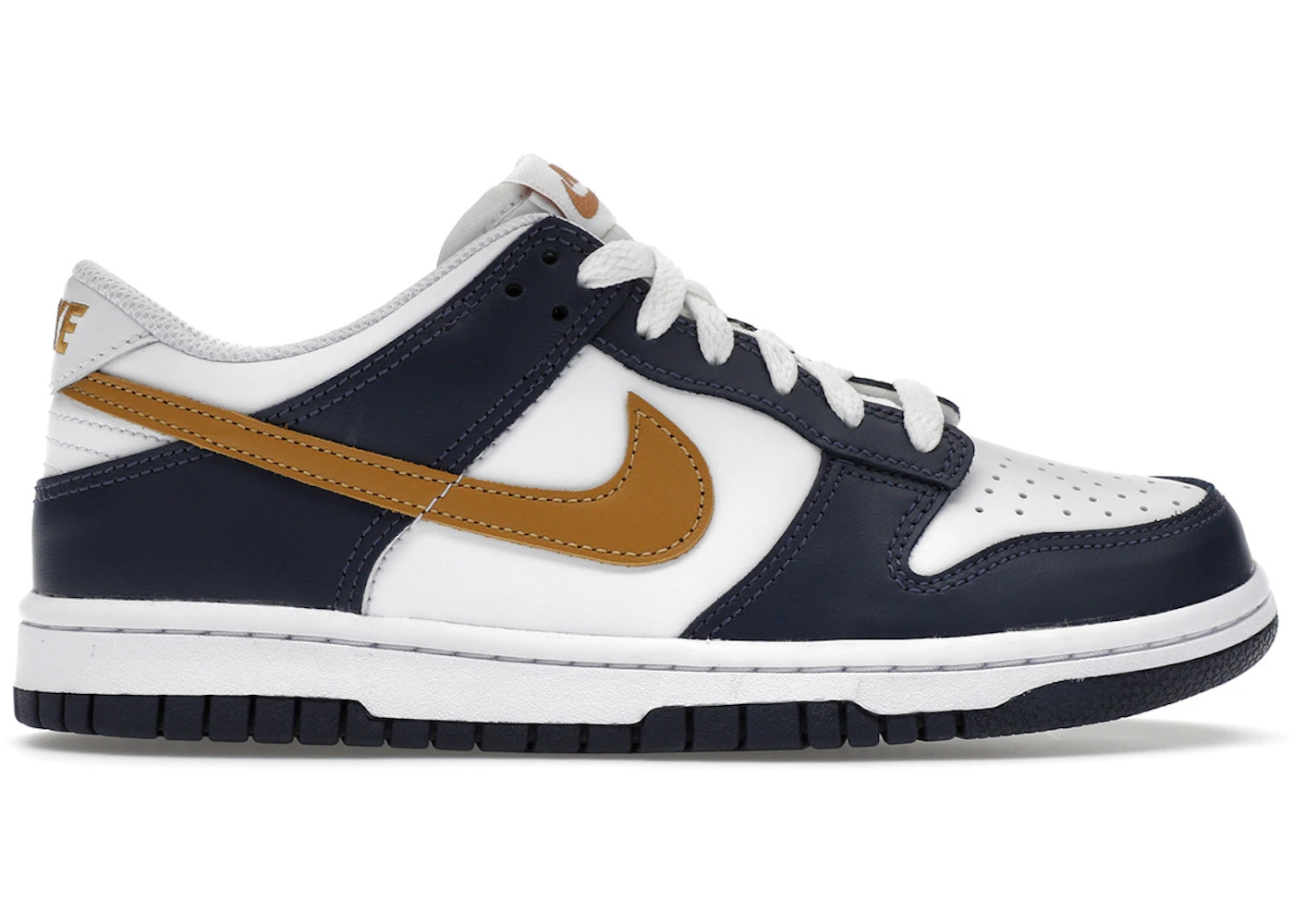 Midnight Navy Black White Dunk Low Gs Midnight Navy Nike Dunk Low