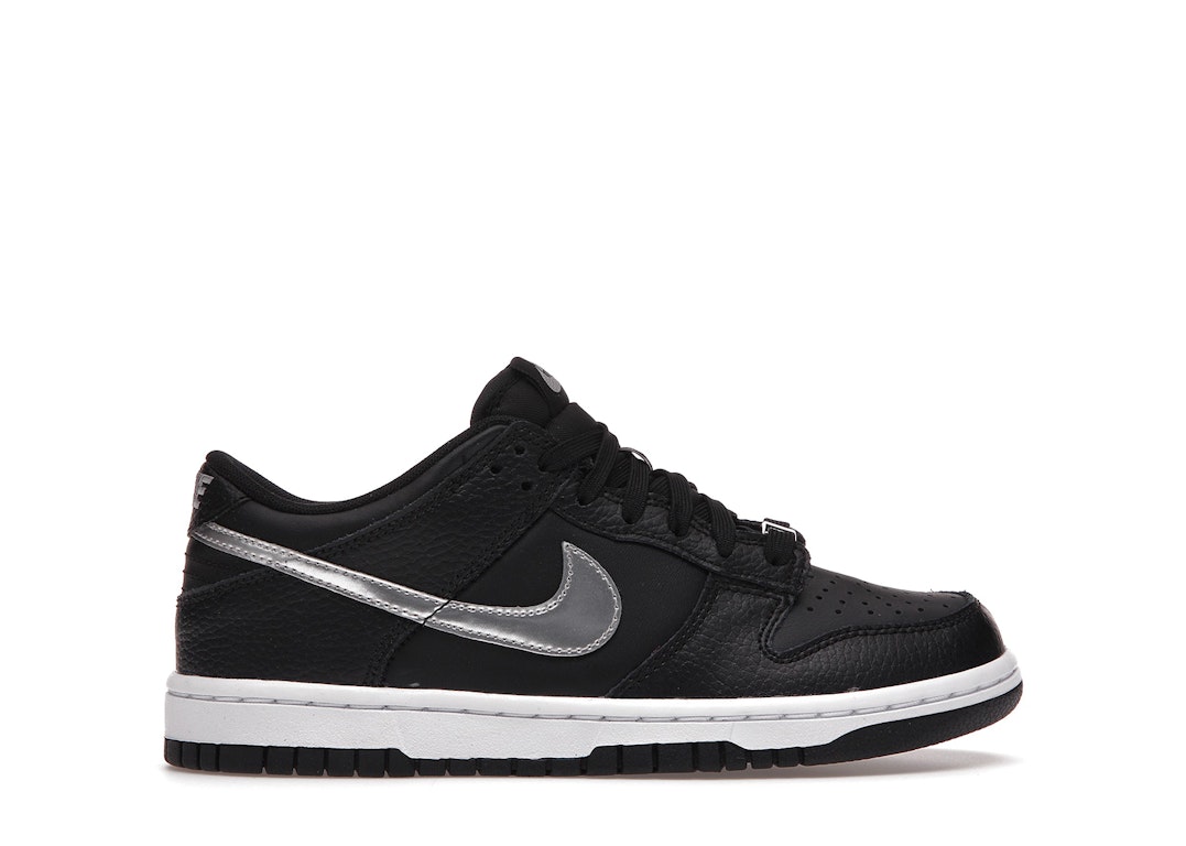 Pre-owned Nike Dunk Low Nba 75th Anniversary Spurs (gs) In Black/iron Grey/white