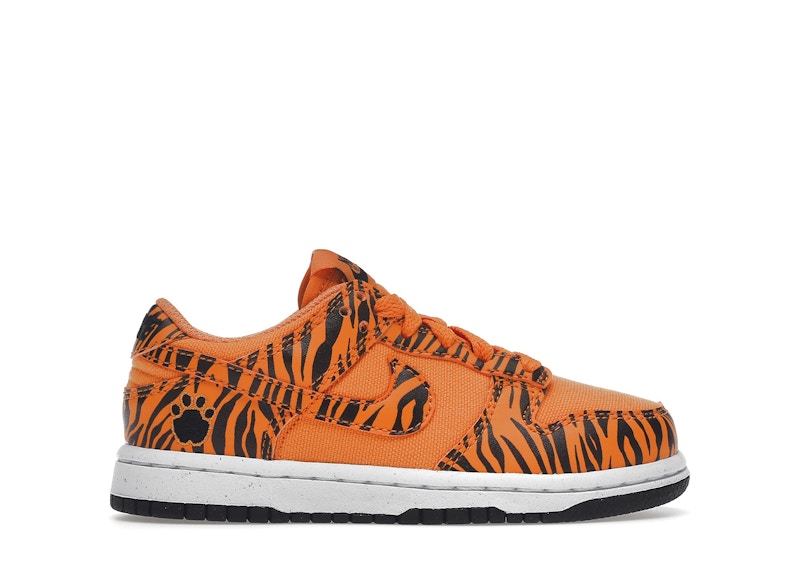 Nike Dunk Low Next Nature Tiger Stripes PS Kids DZ5633 800 US