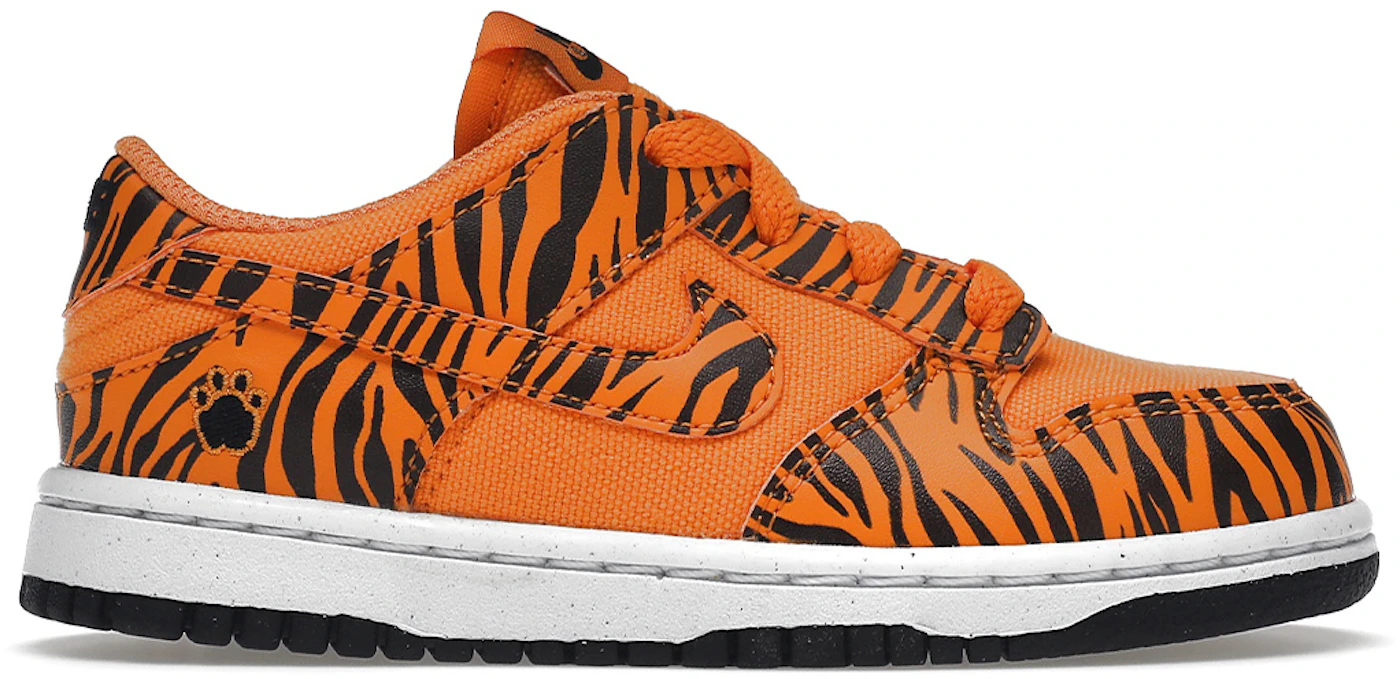 Nike Dunk Low Next Nature Tiger Stripes (TD) Infant - DZ5634-800 - US