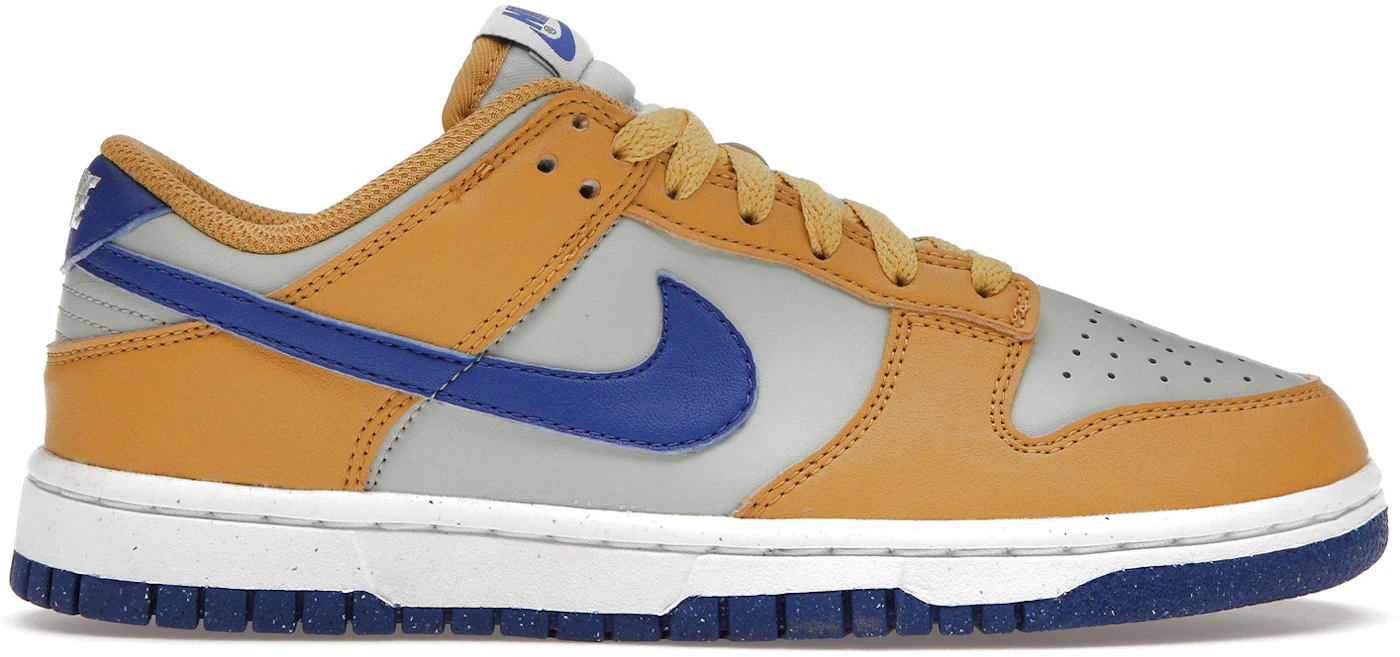 Nike Dunk Low Next Nature Wheat Gold Royal (Women's) - DN1431-700 - US