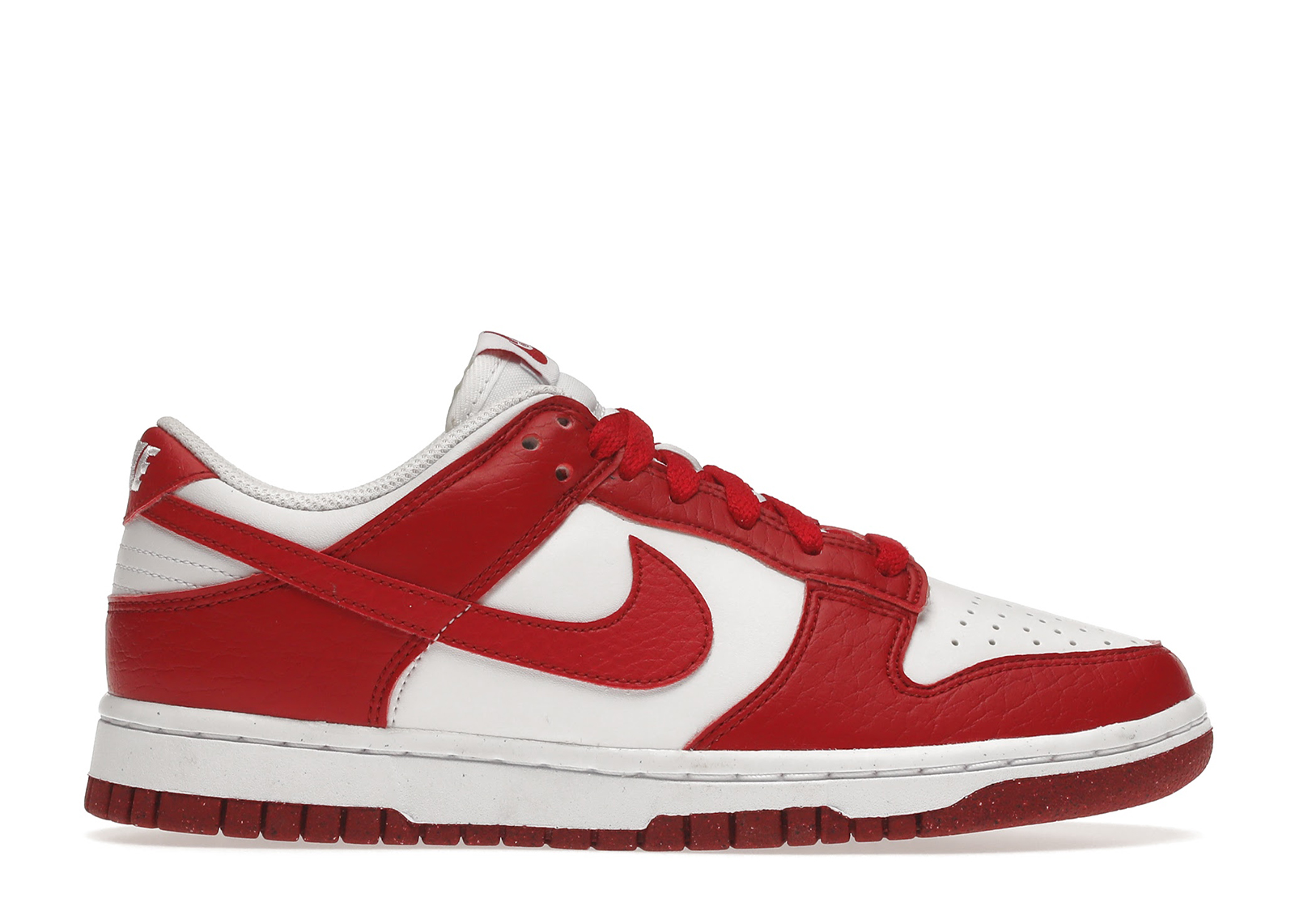 Nike Dunk Low Next Nature White Gym Red (Women's) - DN1431-101 - US