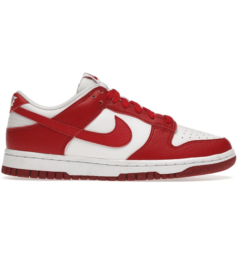 Nike Dunk Low Next Nature White Gym Red (Women's) DN1431-101 US