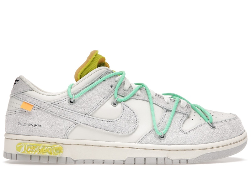 stockx dunk low off white