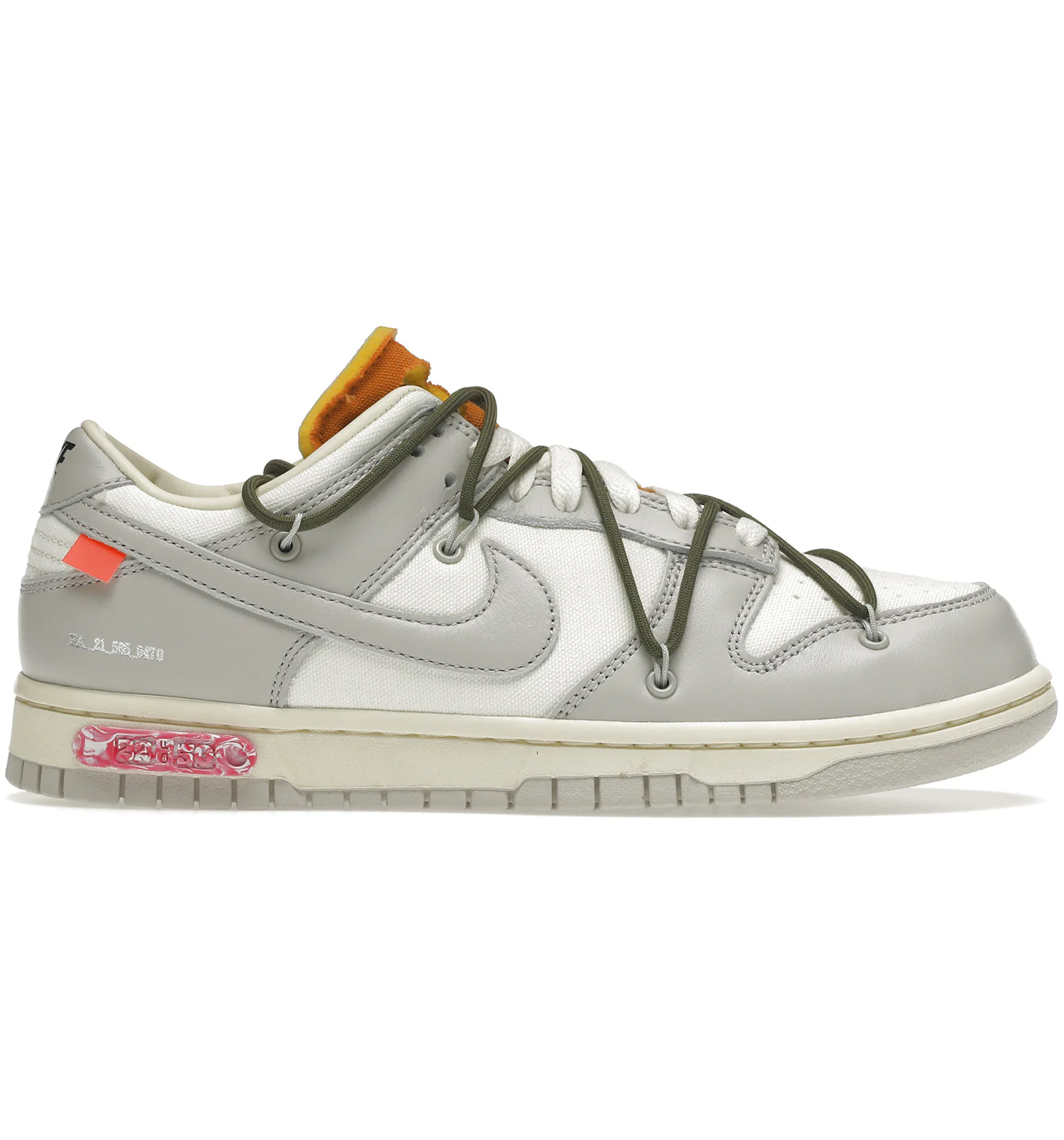 Nike dunk x off white lot 22 Clearance