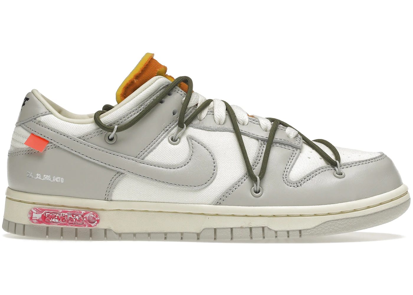 Dunk off white lot 22 Clearance
