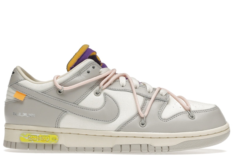 offwhite dunk lot 24