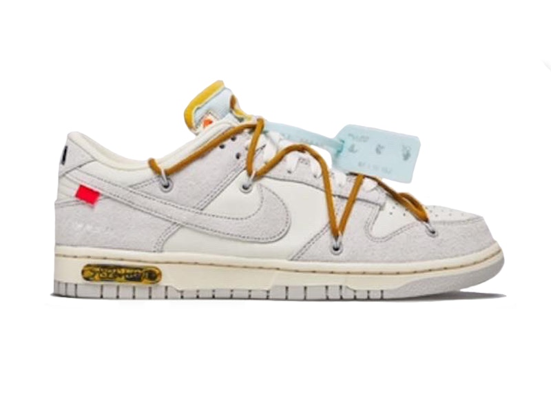 Nike Dunk Low Off-White Lot 37 Men's - DJ0950-105 - US Nike Dunk Low Off-White Lot 37 Men's - DJ0950-105 - US