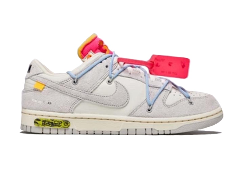 OFF-WHITE × NIKE DUNK LOW 1 OF 50 