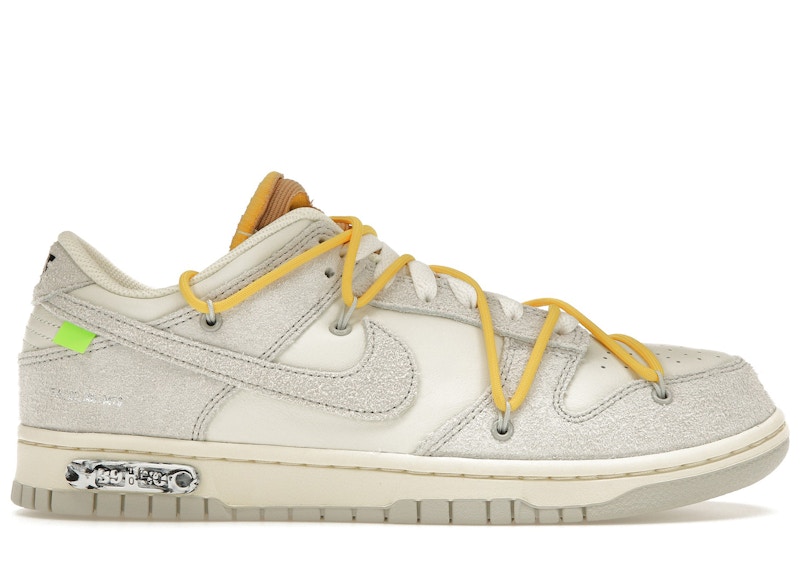 27cm DM1602 107 OFF-WHITE × NIKE DUNK LOW 1 OF 50 48 オフホワイト ナイキ ダンク ロー - メンズ シューズ