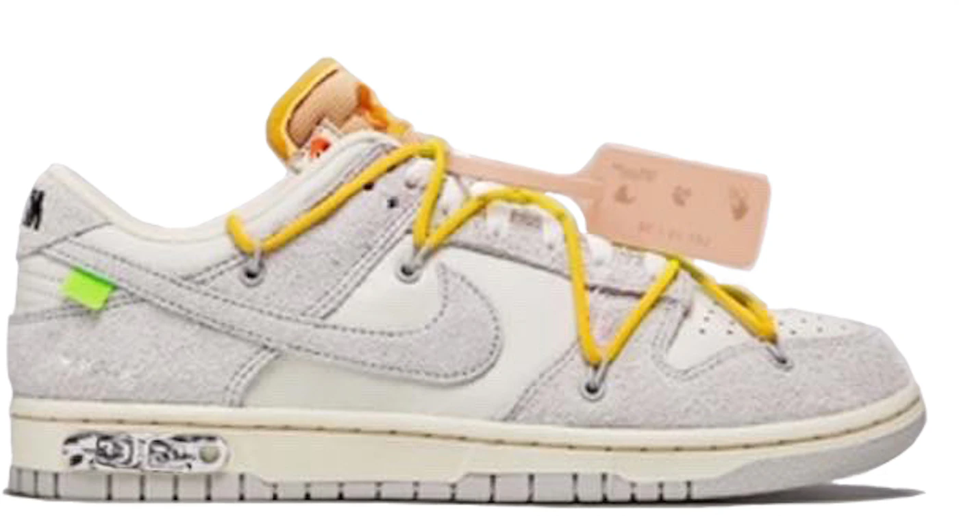 Nike Dunk Low x Off-White Lot 15 of 50 2021 sz 9