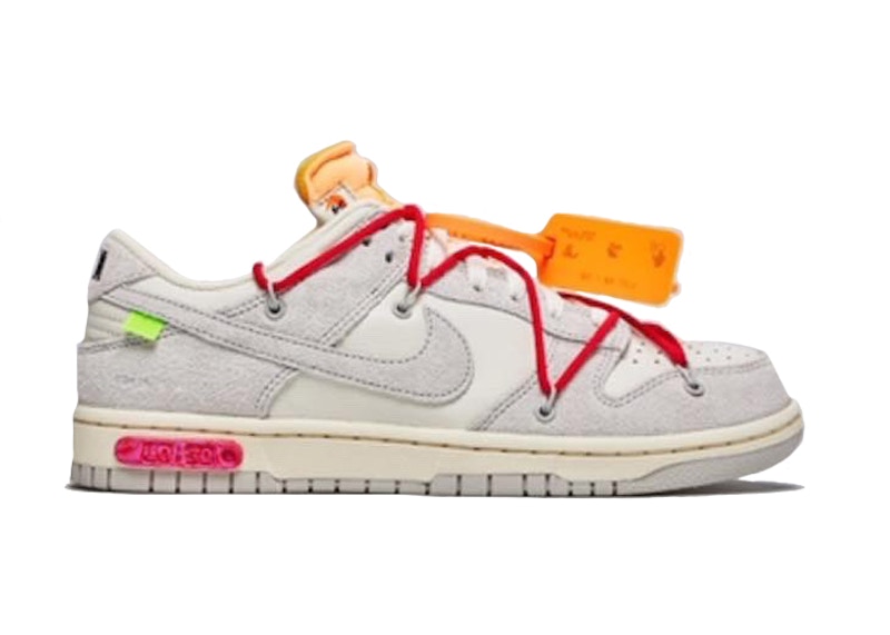 nike dunk x off white lot