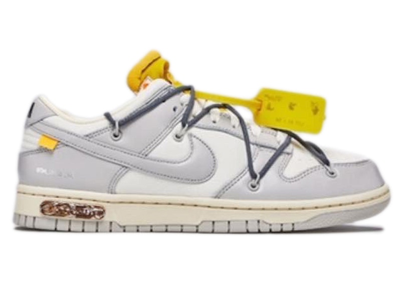 Nike Dunk Low Off-White Lot 41 Men's - DM1602-105 - US