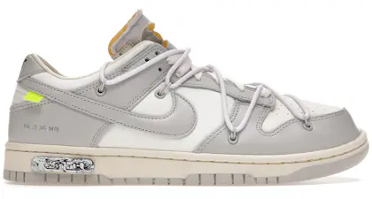 Nike Dunk Low Off-White Lot 28 Men's - DM1602-111 - US