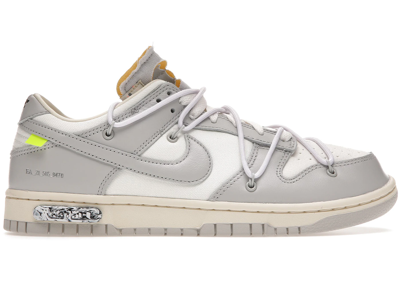 Nike Dunk Low Off-White Lot 49 Men's DM1602-123 US