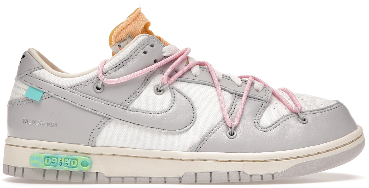 Nike Dunk Low Off-White Lot 9 DM1602-109 - pifbs in 2023