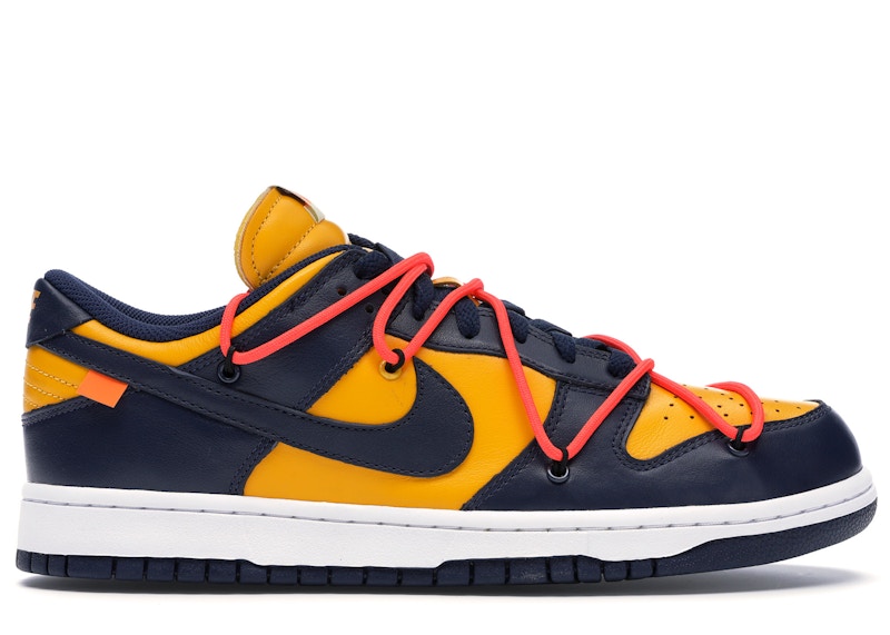 Nike Dunk Low Off-White University Gold Men's - CT0856-700 - US