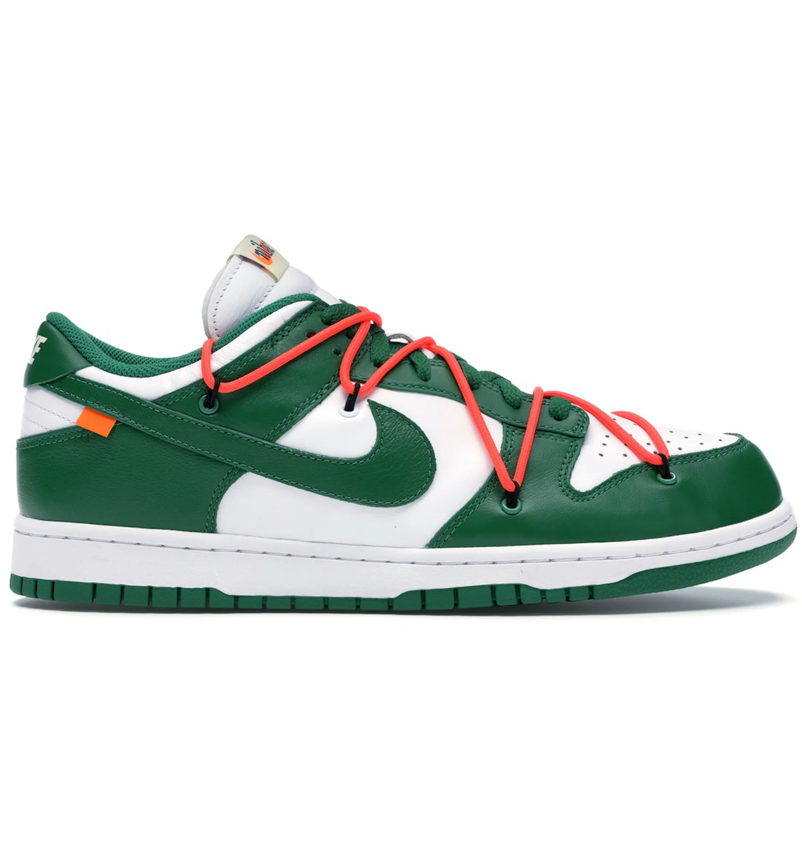 Nike Dunk Low Off-White Pine Green Men's - CT0856-100 - US