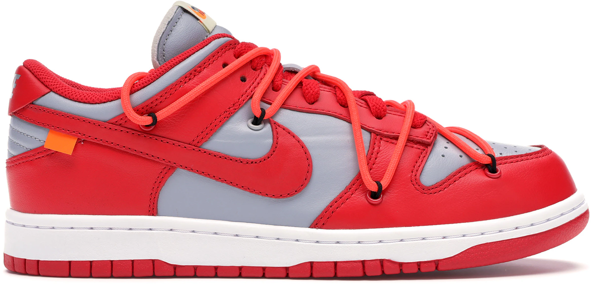 canal Guarda la ropa Vientre taiko Nike Dunk Low Off-White University Red - CT0856-600 - ES