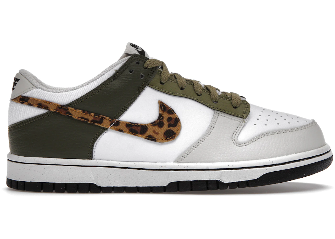 Nike Dunk Low Olive Leopard (GS) - DX9282-100 - US